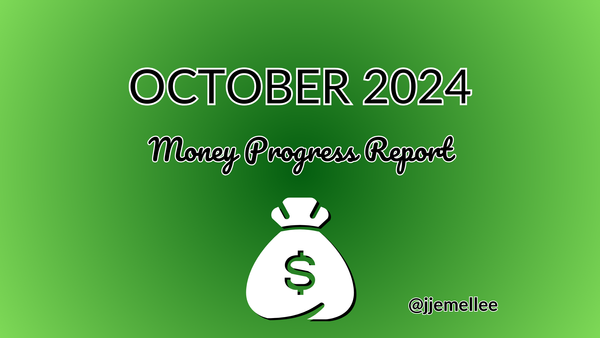 Starting everything over | October 2024 Monthly Money Progress Report